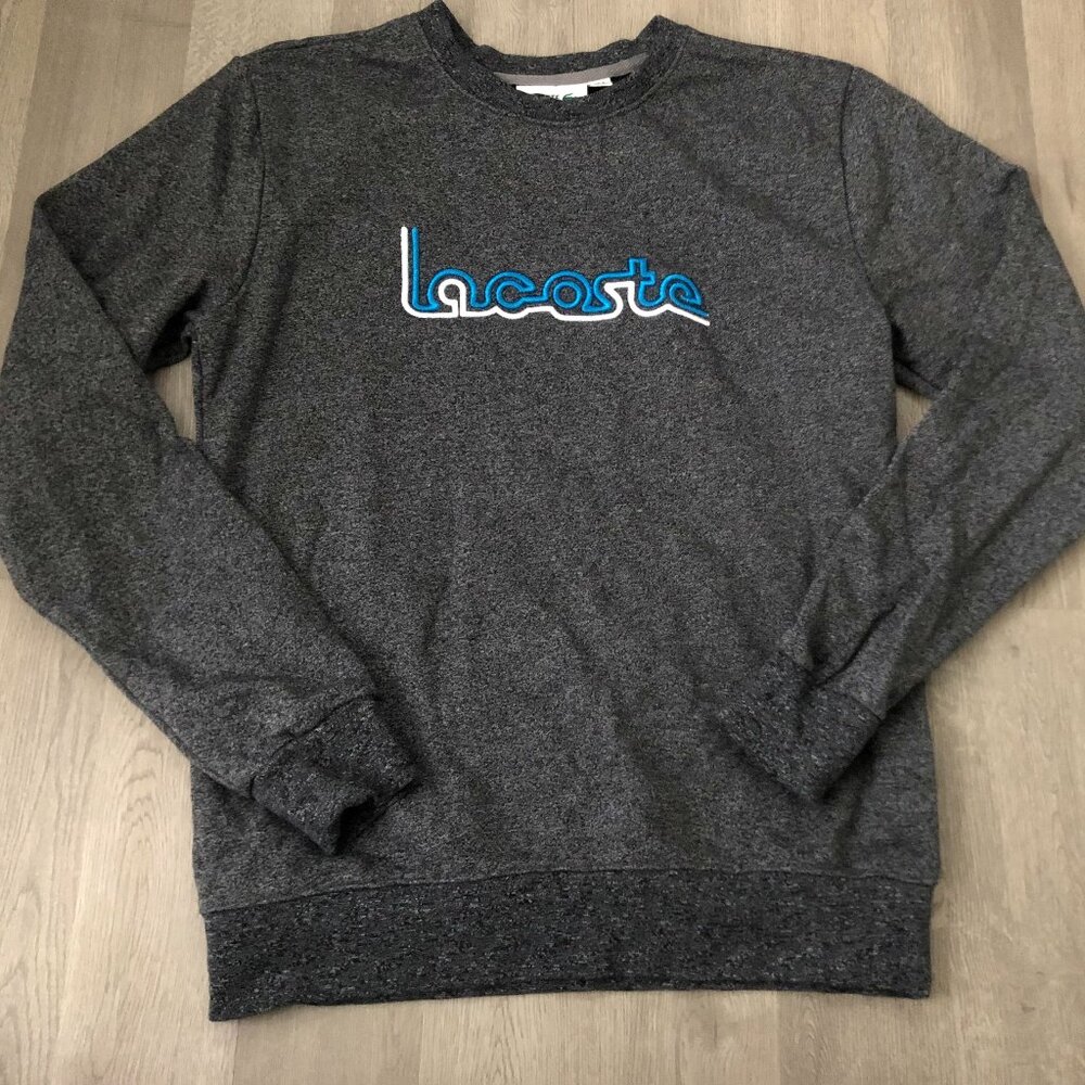 Lacoste graphic pullover crewneck sweatshirt